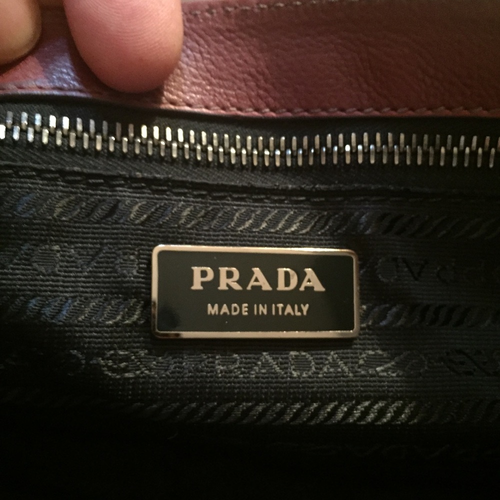 authentic PRADA doe leather HOBO purse $1800 - Picture 5 of 15